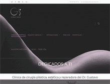 Tablet Screenshot of gustavosordo.com